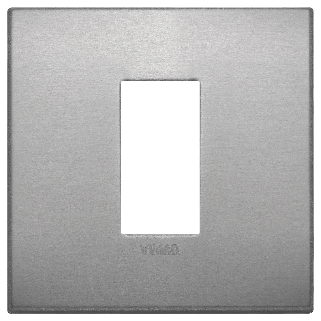 Vimar Arke Classic Plate 1M Aluminium Lava