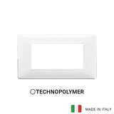 Vimar Plana Plate 3M Reflex White Snow