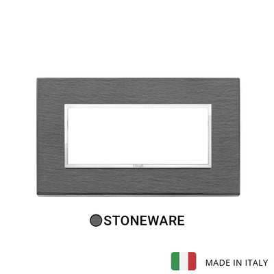 Vimar Eikon Evo Plate 5M Stone Natural Split Slate