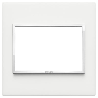 Vimar Eikon Evo Plate 3M Corian Glacier Ice