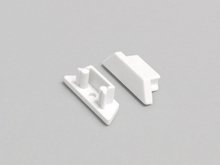 Archilight End Cap for ARCUS - Without Wiring Hole - White