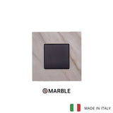 Vimar Eikon Marble 1 Gang Switch - White Calacatta - 16A - PHOTO 3