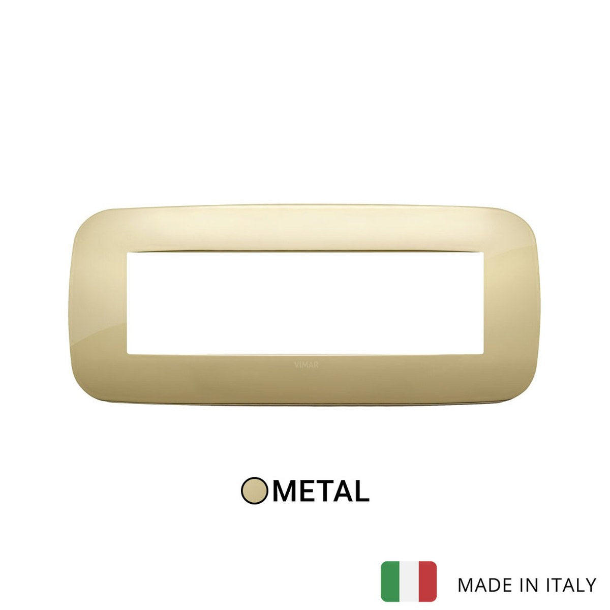 Vimar Arke Round Plate 7M Metal Gold