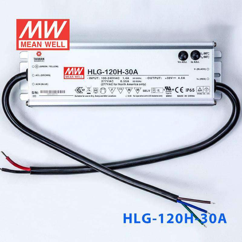 Mean Well HLG-120H-30A Power Supply 120W 30V - Adjustable - PHOTO 2