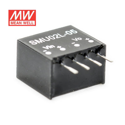Mean Well SMU02L-05 DC-DC Converter - 2W - 4.5~5.5V in 5V out 400mA