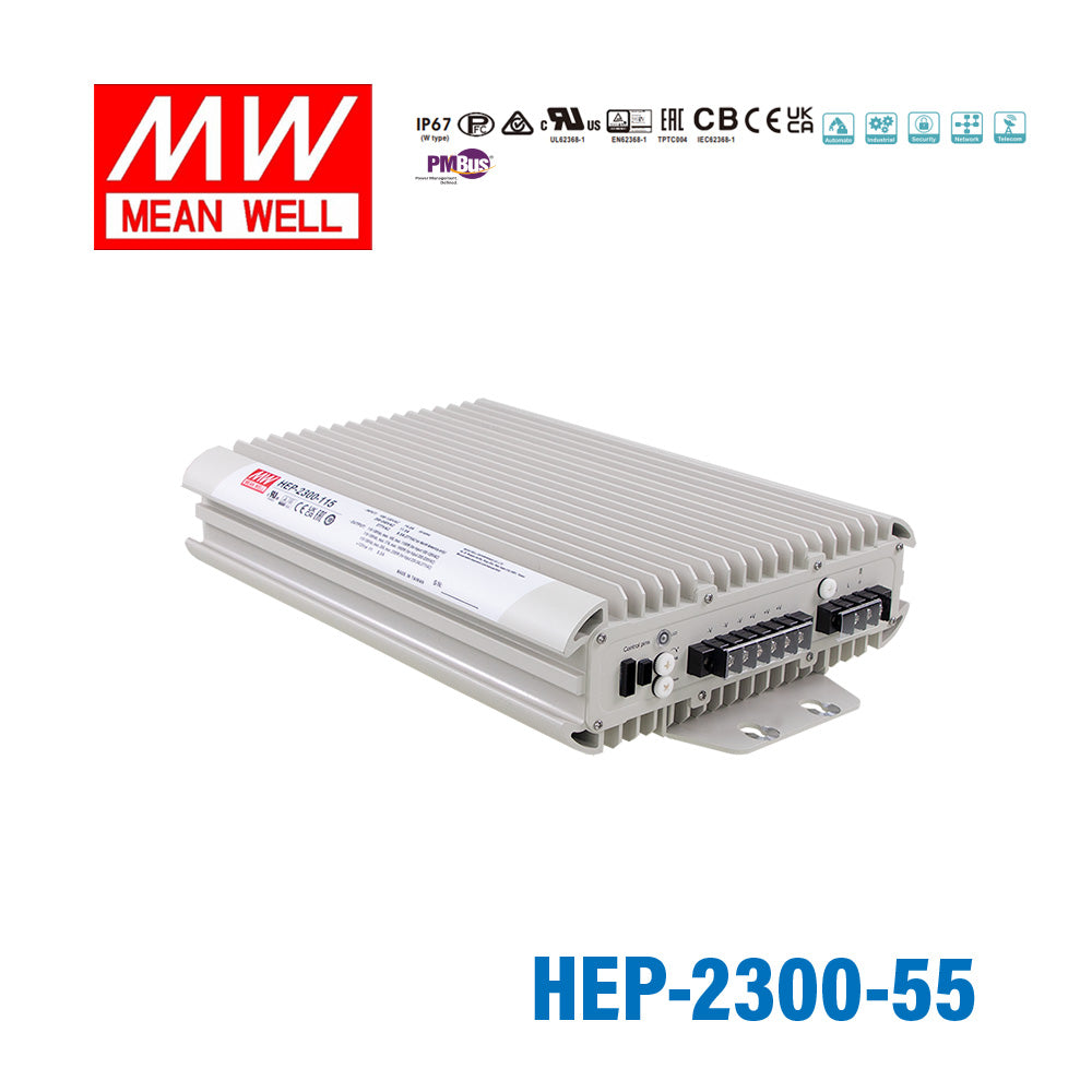 Mean Well HEP-2300-55 Power Supply 2300W 55V