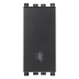 Vimar Arke 1P NO 10A Single Push Button Grey
