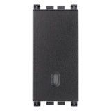 Vimar Arke 1P NO 10A Single Push Button Grey