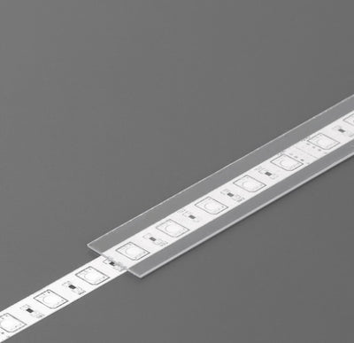 Archilight LED Extrusion Diffuser 15mm - 2 Meter - Transparent - Slide