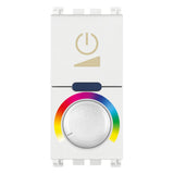 Vimar Arke RGB Rotary Dimmer 120V White