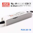Mean Well PLN-20-18 Power Supply 20W 18V - IP64 1.1A