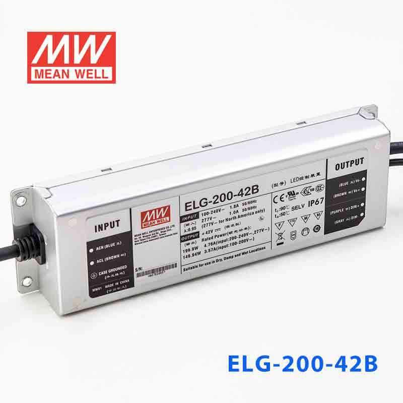 Mean Well ELG-200-42B Power Supply 200W 42V - Dimmable - PHOTO 1