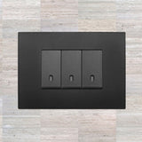 Vimar Arke Plastic 3 Gang switch - Black - 16A - PHOTO 5