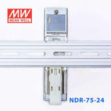 Mean Well NDR-75-24 Single Output Industrial Power Supply 75W 24V 3.2A - DIN Rail - PHOTO 4