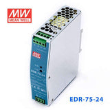 Mean Well EDR-75-24 Single Output Industrial Power Supply 75W 24V 3.2A - DIN Rail - PHOTO 1
