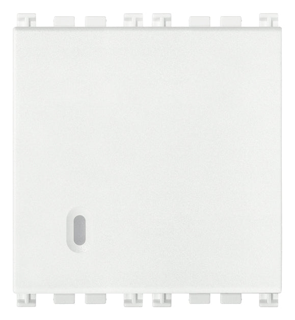 Vimar Arke 1P NO 10A Push Button 2M White