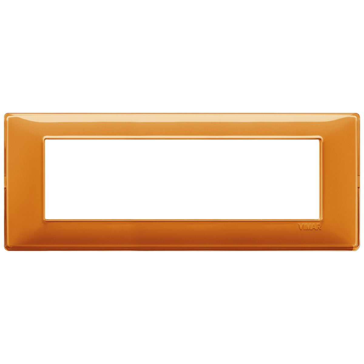 Vimar Plana Plate 7M Technopolymer Reflex Orange