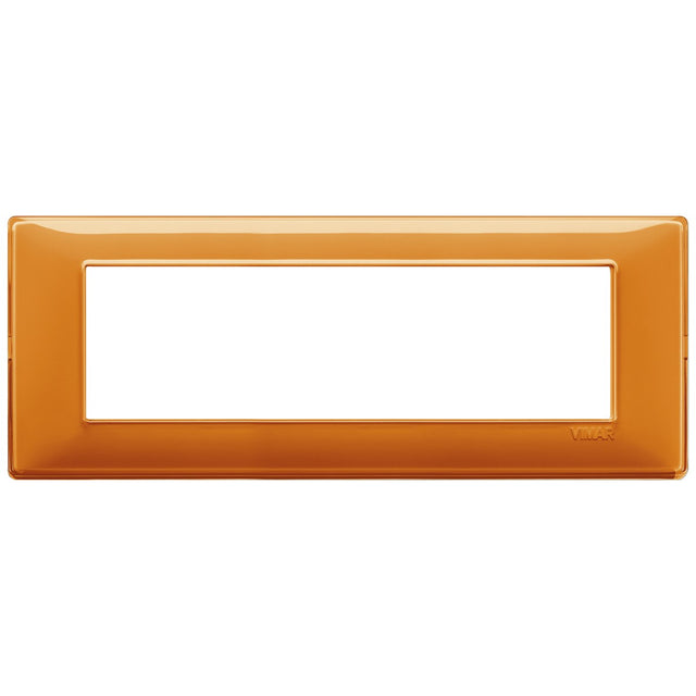Vimar Plana Plate 7M Technopolymer Reflex Orange