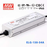 Mean Well ELG-150-54A Power Supply 150W 54V - Adjustable