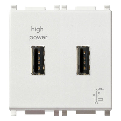 Plana USB Supply Unit 2M 5V 1A White