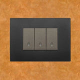 Vimar Arke Plastic 3 Gang switch - Black - 16A - PHOTO 26