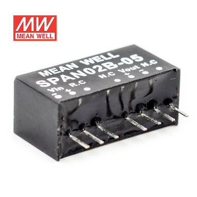 Mean Well SPAN02B-05 DC-DC Converter - 2W - 18~36V in 5V out 400mA