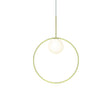 Pablo Pendant Bola Halo 18" Brass