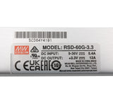 Mean Well RSD-60G-3.3 DC-DC Converter - 19.8W - 9~36V in 3.3V out 12A - PHOTO 5