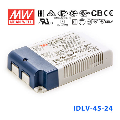 Mean Well IDLV-45-24 Power Supply 45W 24V, Dimmable