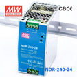 Mean Well NDR-240-24 Single Output Industrial Power Supply 240W 24V - DIN Rail