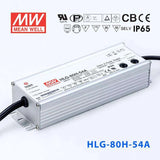 Mean Well HLG-80H-54A Power Supply 80W 54V - Adjustable 1.5A