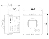 Plana IR Presence Detector White - PHOTO 1