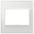 Vimar Eikon Evo Plate 3M Crystal Total White Diamond - British Standard