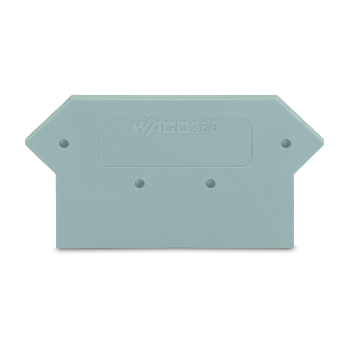 Wago 280-330 End and Intermediate Plate 2.5mm Thick Gray