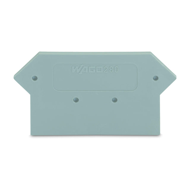 Wago 280-330 End and Intermediate Plate 2.5mm Thick Gray