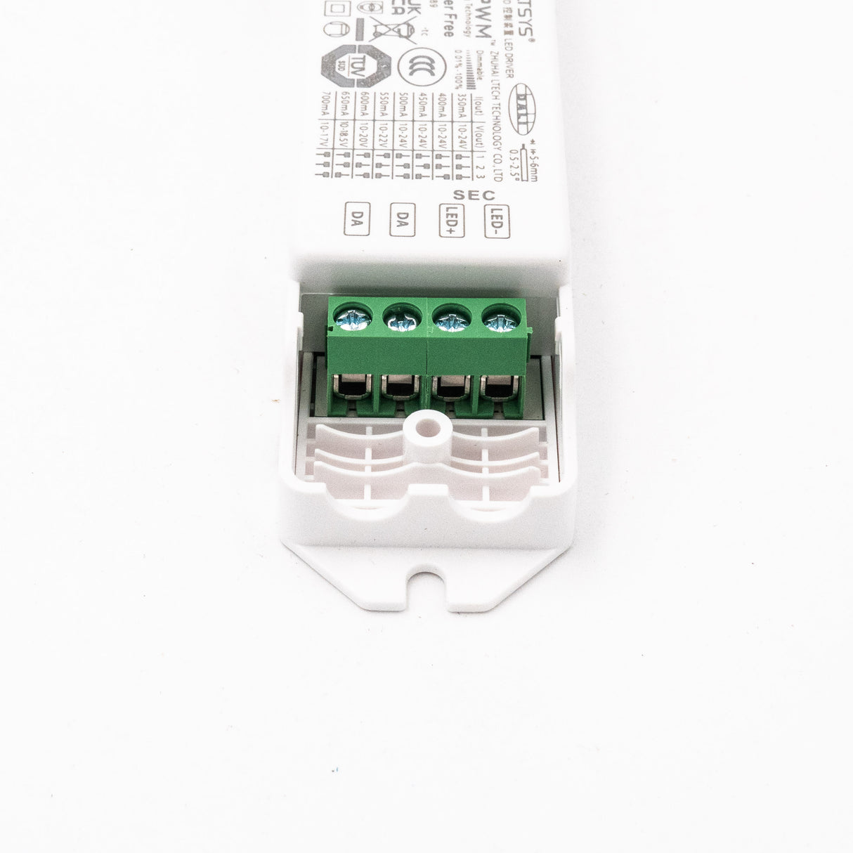 LTECH SE-12-350-700-W1D 12W  350mA ~ 700mA  CC DALI2 LED Driver - Selectable Output - PHOTO 3