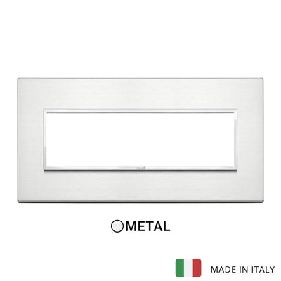 Vimar Eikon Evo Plate 7M Brilliant Aluminium