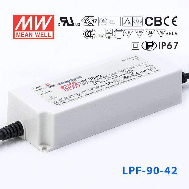 Mean Well LPF-90-42 Power Supply 90W 42V 2.15A