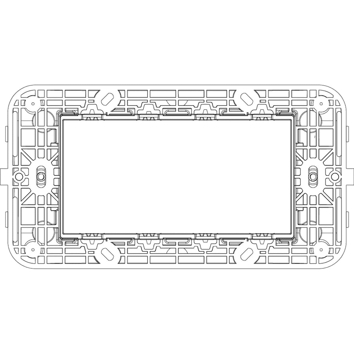 Vimar Arke Frame 4M + Screws - PHOTO 3