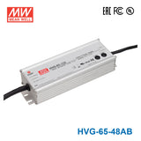 Mean Well HVG-65-48AB Power Supply 65W 48V - Adjustable and Dimmable 1.36A