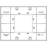 Vimar Arke Classic Plate 2centrM Technopolymer Matt Blue - PHOTO 2