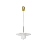 Archilight Alabaster-Stone Orbi Disc Pendant