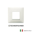 Vimar Plana Plate 2M BS Technopolymer Ivory