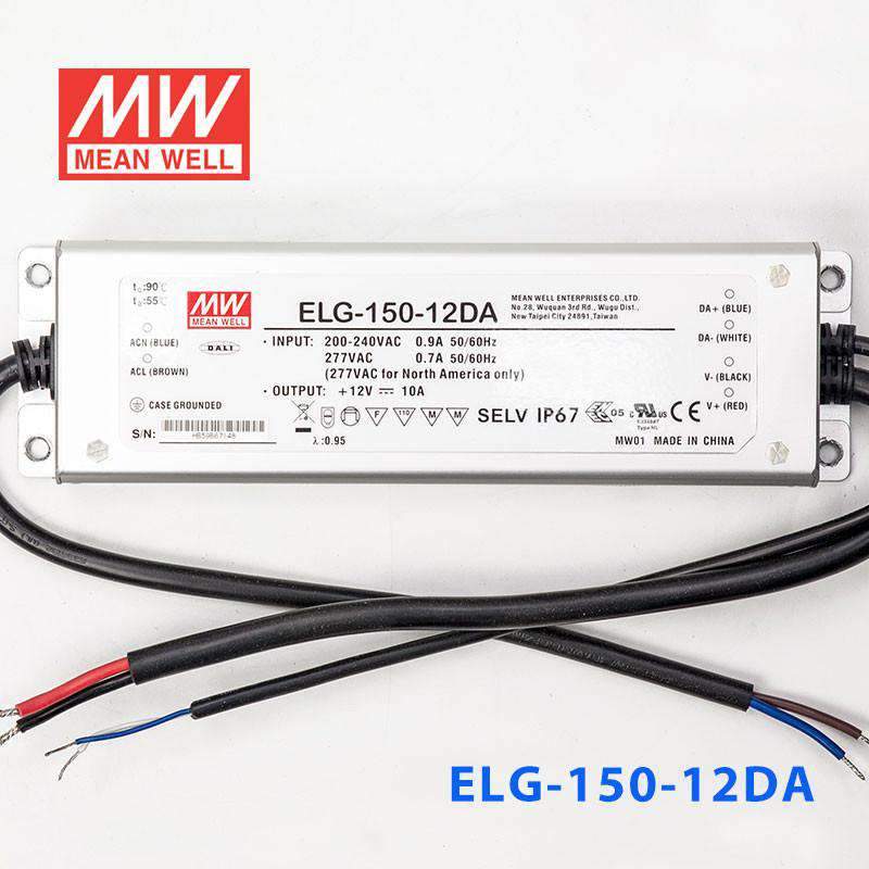 Mean Well ELG-150-12DA Power Supply 120W 12V - DALI 10A - PHOTO 2