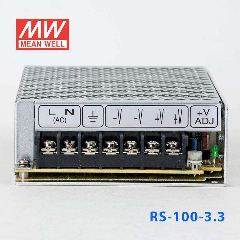 Mean Well RS-100-3.3 Power Supply 100W 3.3V 20A - PHOTO 4
