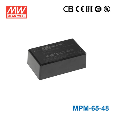 Mean Well MPM-65-48 Power Supply 65W 48V 1.36A