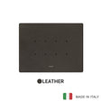 Vimar Eikon Tactil Plate 4M Leather Tobacco