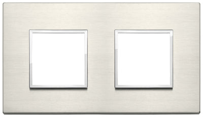Vimar Eikon Evo Plate 4M (2+2) 71MM Aluminium Titanium