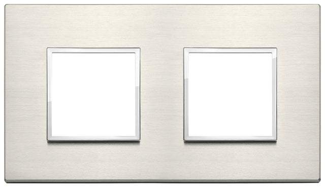 Vimar Eikon Evo Plate 4M (2+2) 71MM Aluminium Titanium
