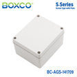 Boxco S-Series 140x170x95mm Plastic Enclosure, IP67, IK08, ABS, Grey Cover, Screw Type